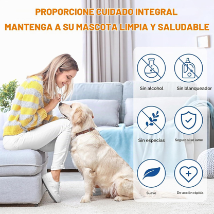 Kit de limpieza para perros.